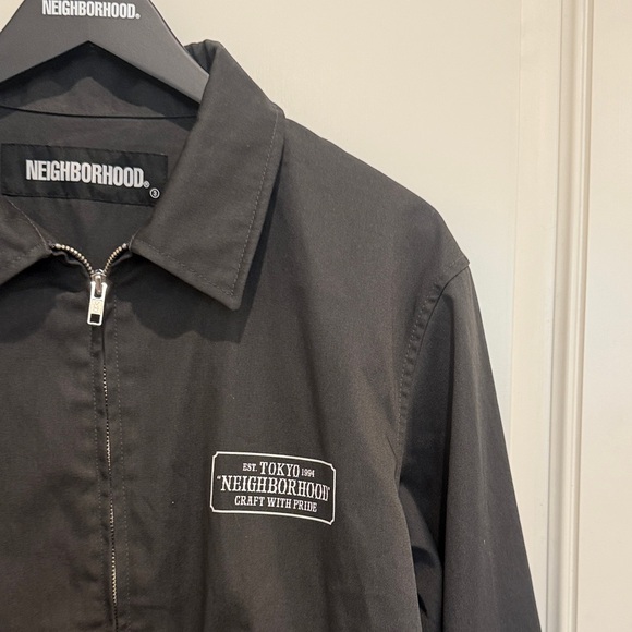 BRAND NEW Neighborhood Black Lightweight Men's Jacket - SIZE M - Picture 6 of 12